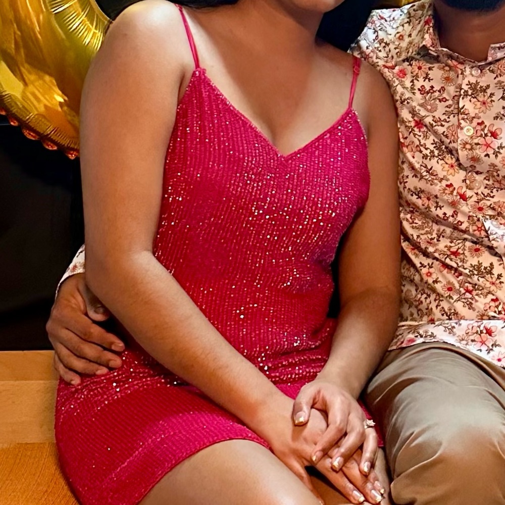 Retrofete Claire Dress in Fushia